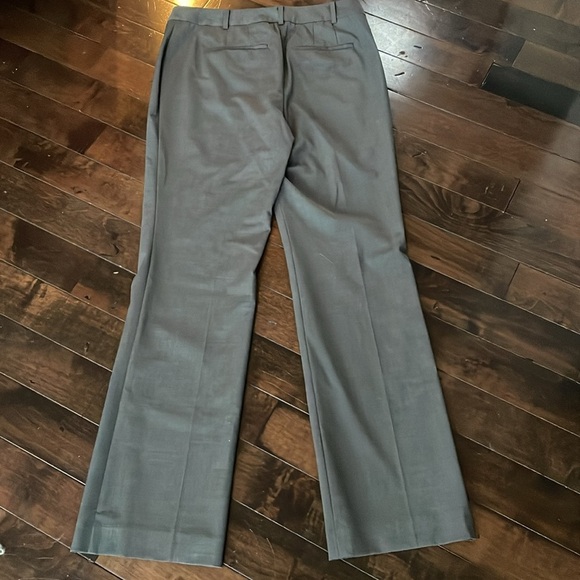 Talbots wool blend trousers Straight Gray Size 6 Business Casual Career Office - Picture 10 of 12